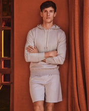 Load image into Gallery viewer, N.Peal Men&#39;s Cotton Cashmere Silk Short Fumo Grey

