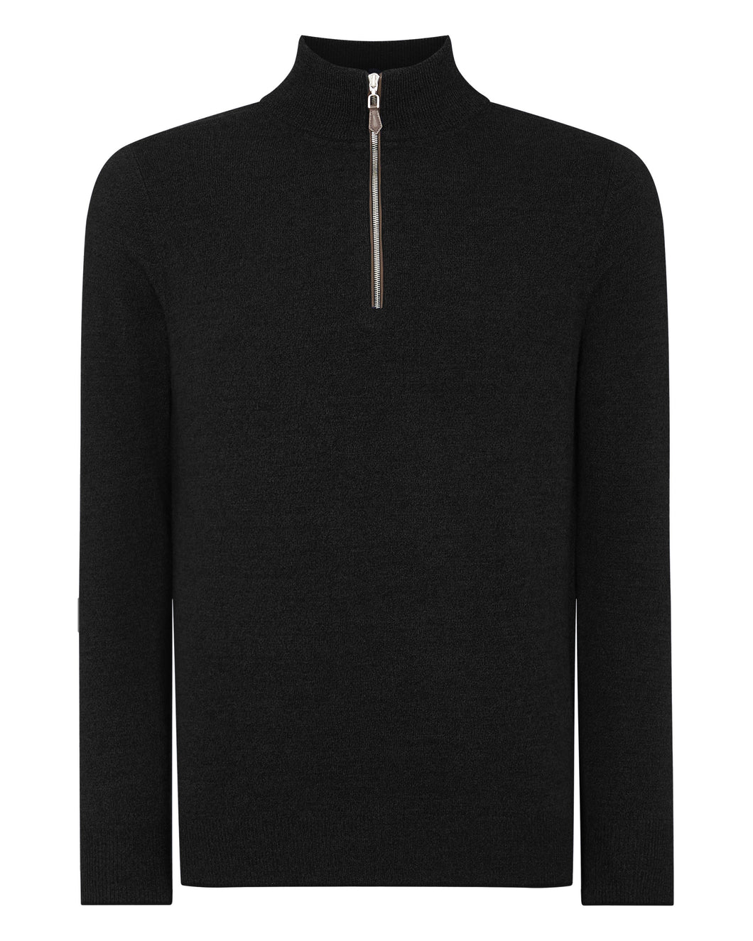 Men's The Carnaby 1/2 Zip Sweater in Black