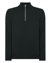 Load image into Gallery viewer, N.Peal Men&#39;s The Carnaby Half Zip Cashmere Jumper Dark Green
